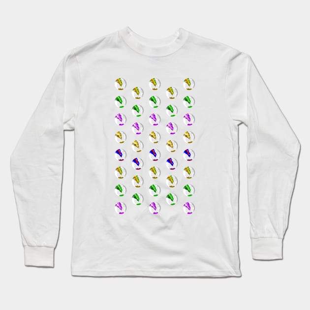 Marbles Long Sleeve T-Shirt by mailboxdisco